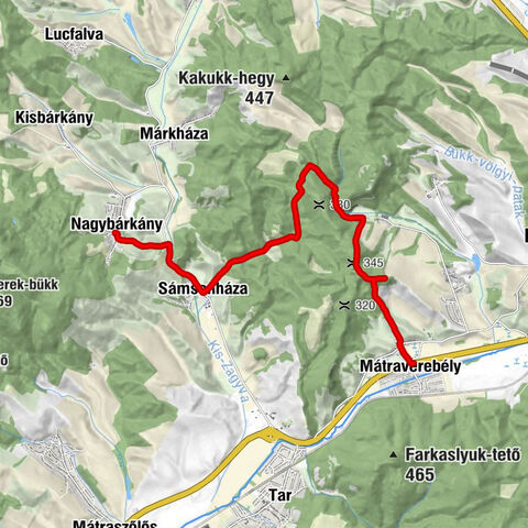 OKT-106 Nagybárkány-Mátraverebély
