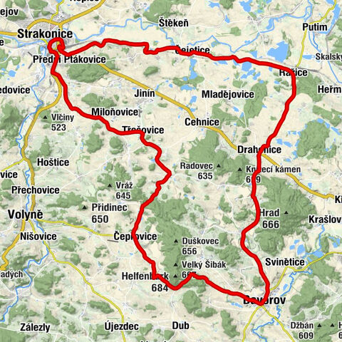 Strakonice - Sv. Marie - Nejsvětější Trojice - svatý Václav
