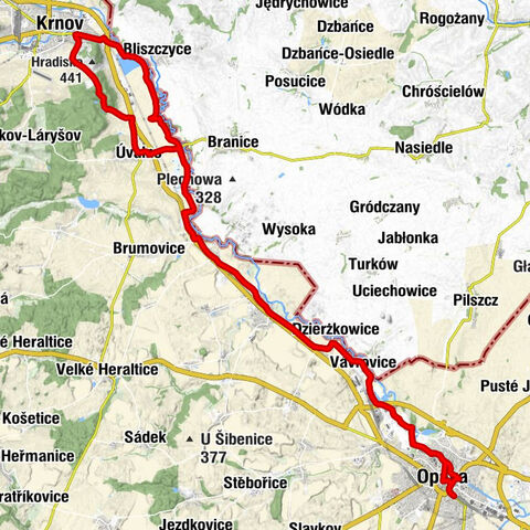 Opava východ - sv. Jana Křtitele - sv. Vojtěch - Opava
