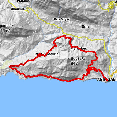 Αγία Γαλήνη - Ιερός Ναός Αγίου Προδρόμου - Μέλαμπες - Πάνω Σακτούρια