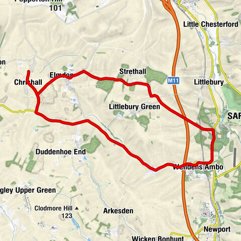 Chrishall - Elmdon - Saint Nicholas, Elmdon - Saint Mary the Virgin, Wendens Ambo