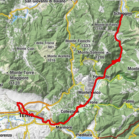 Borgo Rivo - Chiesa di Santa Maria - Chiesa di San Pietro in Valle - Chiesa di Sant'Antonio di Padova