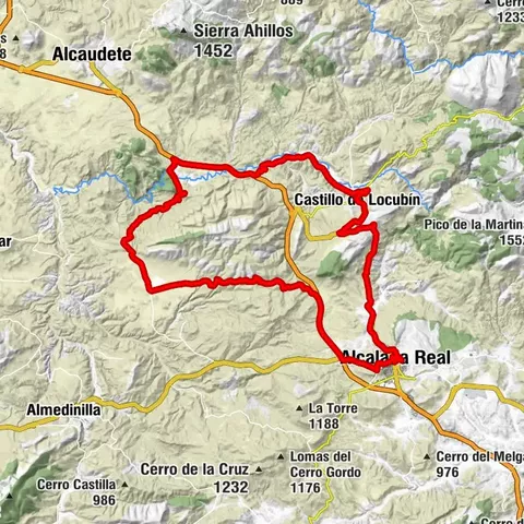 Alcalá la Real - Convento de la Encarnación - Casa Pepe - Puerto de la Nava