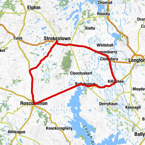 Roscommon Urban ED - St. Paul's Church - St. Brendan's Church - Four Mile House