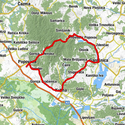 Popovača - kapelica svetog Florijana - Garešnica