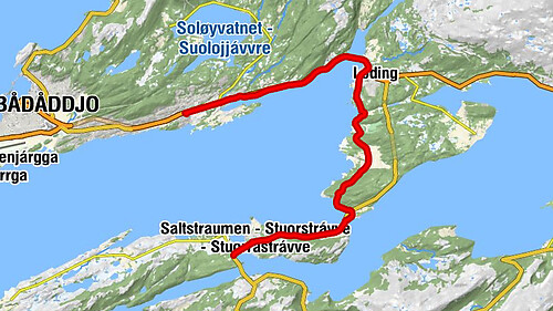 Bertnes - Åsen - Valle - Kvalvåg