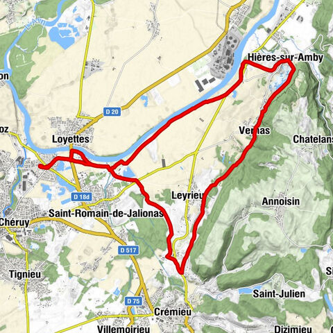 Les Cinq Chemins Nord - Église Saint-Martin - Chapelle Saint-Joseph - Église Saint-Pierre