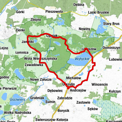 Jamniki - Kościół św. Andrzeja Boboli - Kościół pw. Świętego Izydora - Wola Wereszczyńska