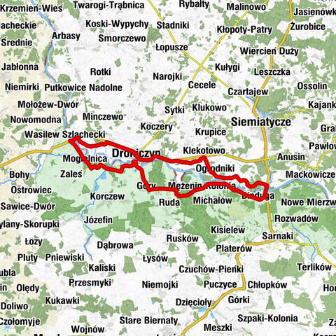 Drohiczyn - Kaplica pw. Nieustającej Pomocy Najświętszej Maryi Panny - Kościół pw. Wniebowzięcia Najświętszej Marii Panny - Restauracja Zamkowa