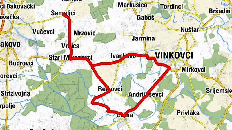 Semeljci - crkva Pohođenja Blažene Djevice Marije - crkva svetog Roka - crkva svetog Andrije
