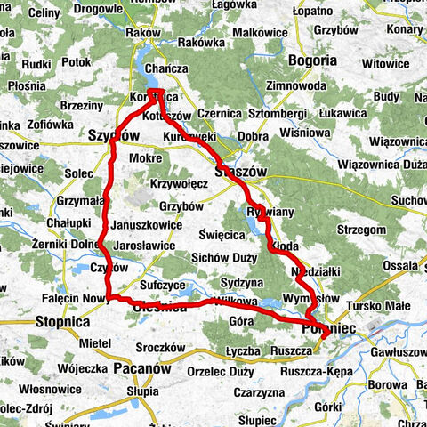 Połaniec - Kaplica - Kościół pw. Matki Bożej Nieustającej Pomocy w Czyżowie - Kościół pw. Wszystkich Świętych