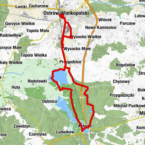 Ostrów Wielkopolski - Kościół Matki Boskiej Ostrobramskiej w Antoninie - Kościół Zielonoświątkowy