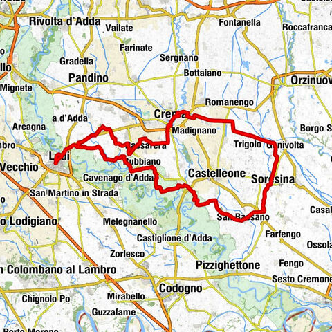 Lodi - Chiesa Parrocchiale di San Martino - Chiesa di San Carlo Borromeo - Santuario della Madonna delle Fontane