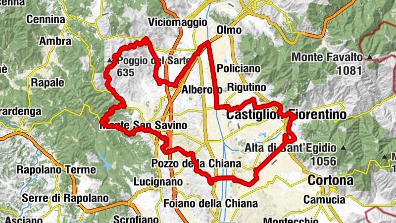 Pieve al Toppo - Poggio Tondo - Poggio Castagnole - Chiesa della Compagnia del Suffragio