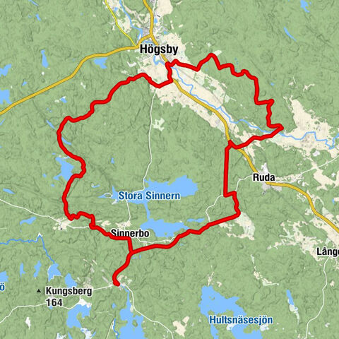 Allgunnen - Sinnerbo - Kolsrum - Högsby