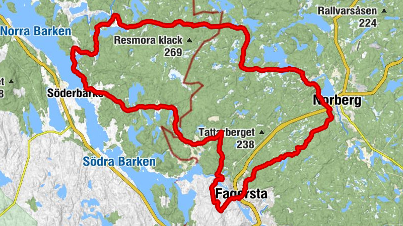 Fagersta - Norberg - Uddevalla - Klackberg