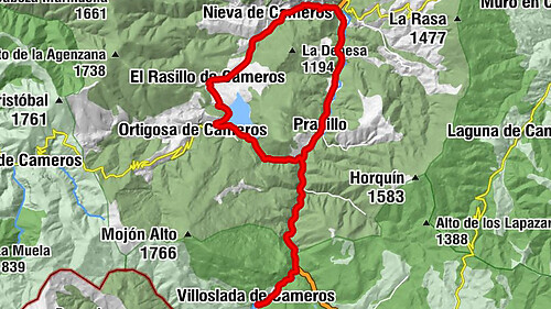 Villoslada de Cameros - Corona - Ermita de Nuestra señora de los Nogales - Ermita Nuestra Señora del Villar