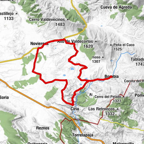 Borobia - Torrecilla Alta - Muelacerrada - Cueva del Soldado