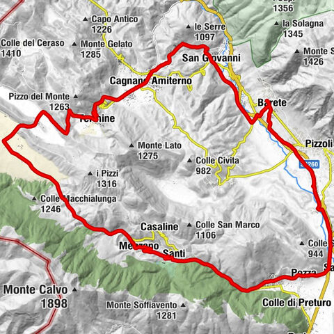 Barete - Sant'Eusanio - San Giovanni - Chiesa dei Santi Donato e Leonardo