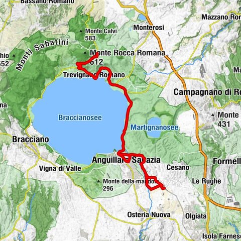 Cesano di Roma - Anguillara Sabazia - Chiesa della Santissima Trinità - Trevignano Romano