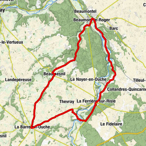 La Barre-en-Ouche - Le Comptoir de l'Etape Louis XIII - Église Saint-Nicolas - Champignolles