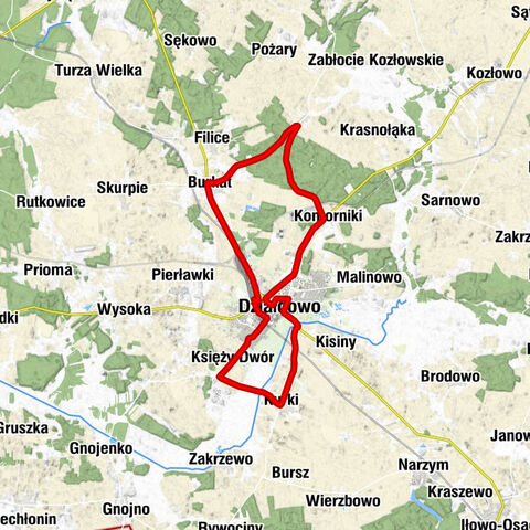 Księży Dwór - Działdowo - Kościół pw. Świętego Jana Pawła II Papieża - Wybudowanie Księżodworskie