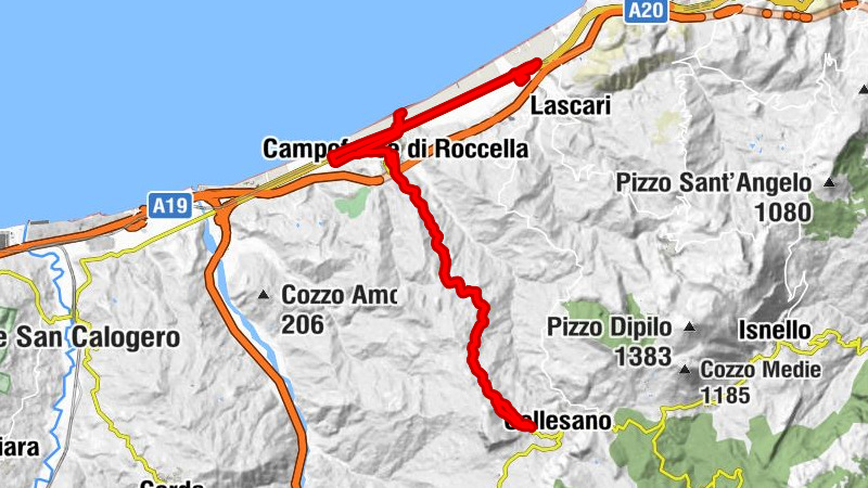 Lascari - Campofelice di Roccella - Rewind