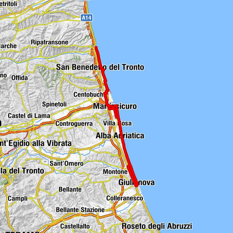 Giulianova - Chalet Murena - Copacabana - Sacro Cuore di Gesù