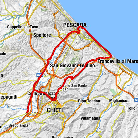 Chiesa di San Sebastiano - Chiesa di San Martino - Cattedrale di San Cetteo - Colle dell'Ara