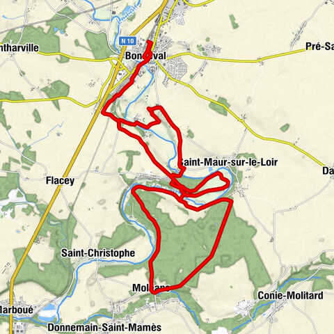 Bonneval - Église Notre-Dame - Église Saint-Pierre