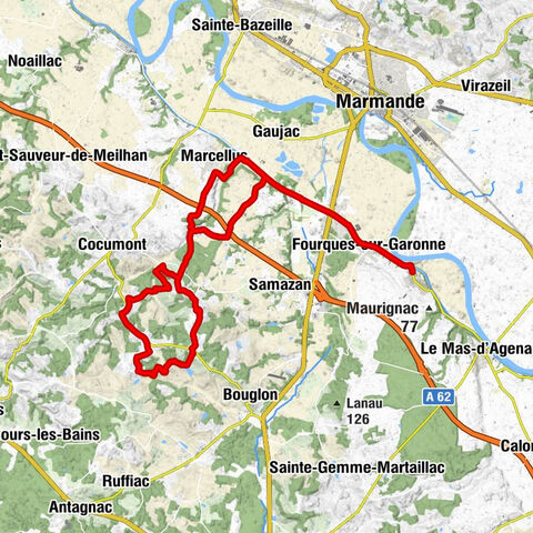 Caumont-sur-Garonne - Le Farniente Fourquais - Église Saint-Christophe d'Esquerdes - Église Saint-Martin