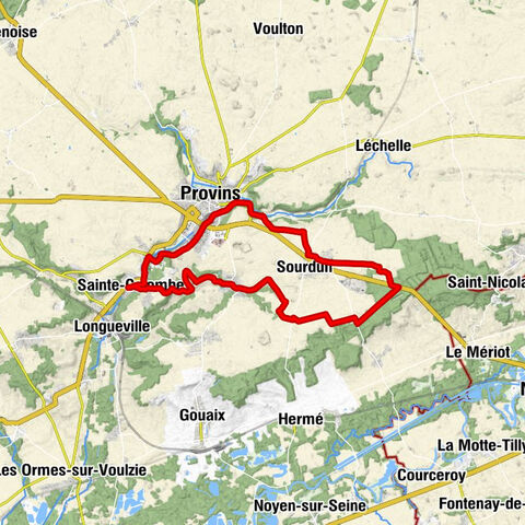 Sainte-Colombe Septveilles - Église Sainte-Colombe - Provins - Église Saint-Martin