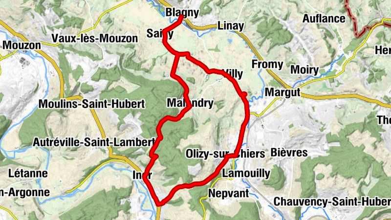 Blagny - la Croix de Villy - Église Saint-Remi - Église Saint-Macaire