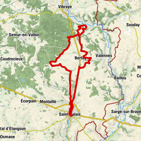 Saint-Calais - Église Notre-Dame - Bistrot Poitevin