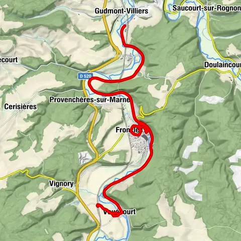 Vouécourt - Église Saint-Hilaire - Buxières-les-Froncles - Église Saint-Joseph