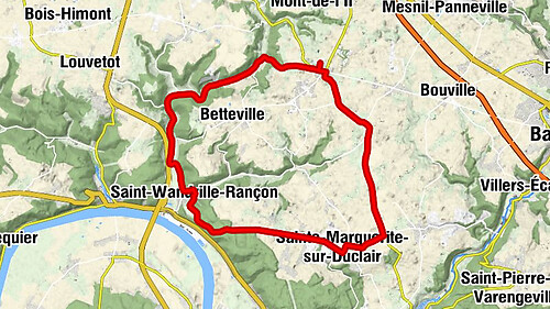 Le Bourg - Église Saint-Martin - Église Notre-Dame - Fréville