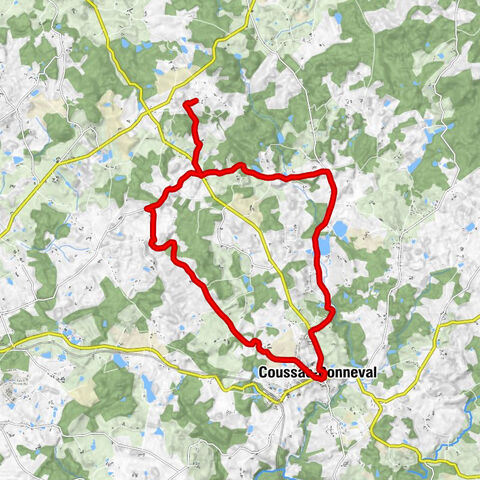 Coussac-Bonneval - Les Landes-de-Moreau - Église Saint-Saturnin - Chapelle Notre-Dame