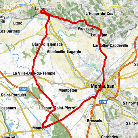 Rafié - Église Saint-Georges - Église Saint-Jacques - Lacourt-Saint-Pierre