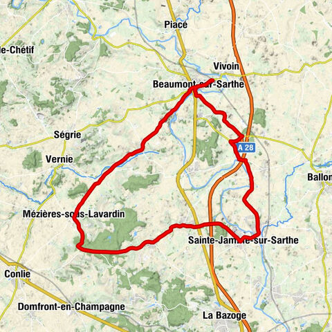 Au petit Vivoin - Église Saint-Pierre - Église Sainte-Sabine - Église Notre-Dame