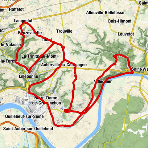 Touffreville-la-Cable - Église Saint-Martin - Chapelle de l'ancien hospice Saint-Julien - Église Sainte-Gertrude