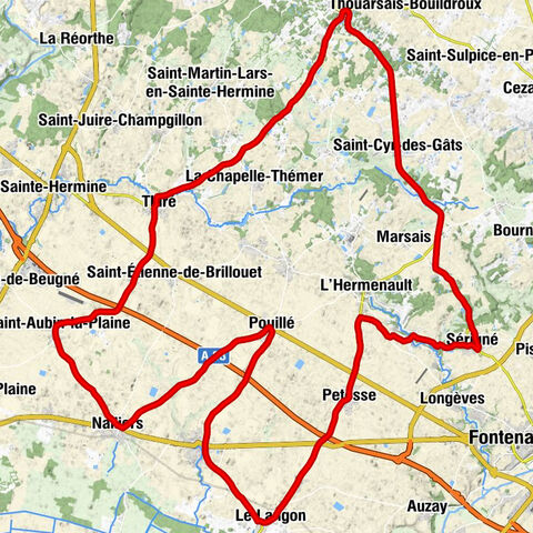 Sérigné - Église Saint-Julien - Église Saint-Remi - Église Saint-Pierre