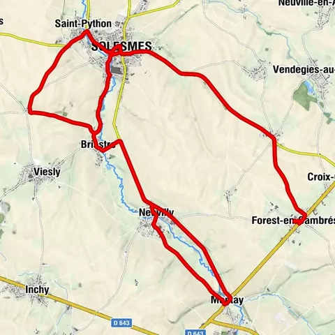 Église Saint-Denis - Église Saint-Martin - Église Saint-Jean-Baptiste