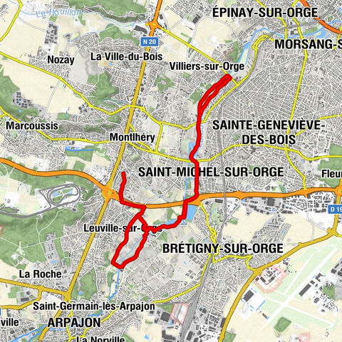 Linas - La Fontaine de la Vache - Del Arte - Saint-Michel-sur-Orge