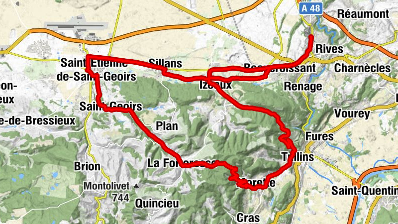 Rives - Beaucroissant - Les Granges - Église Saint-Pierre-ès-Liens