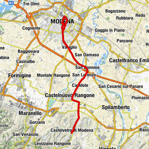 Modena - Beata Vergine di Lourdes - Santa Maria delle Asse - San Carlo