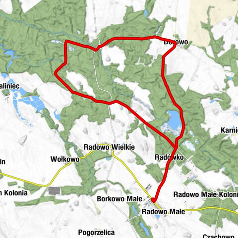Radowo Małe - Radówko - Święciechowo - Kościół pw. Świętego Antoniego