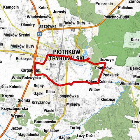 Piotrków Trybunalski - Kościół pw. Świętej Małgorzaty i Świętego Augustyna - Cerkiew Wszystkich Świętych - Bugaj