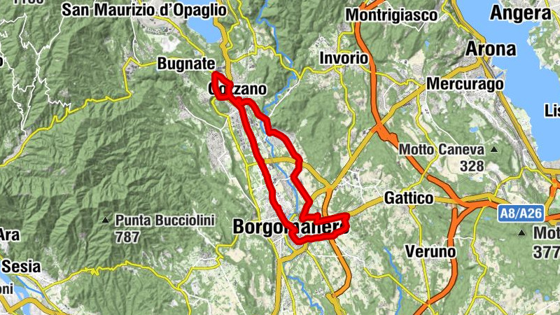 Maggiate Inferiore - Oratorio Madonna della Neve - Chiesa di San Gottardo - Chiesa di San Lorenzo