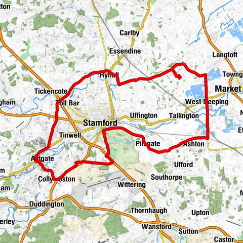 Barholm - St Mary - St. Andrew's Church, Collyweston - St Mary the Virgin, Ketton