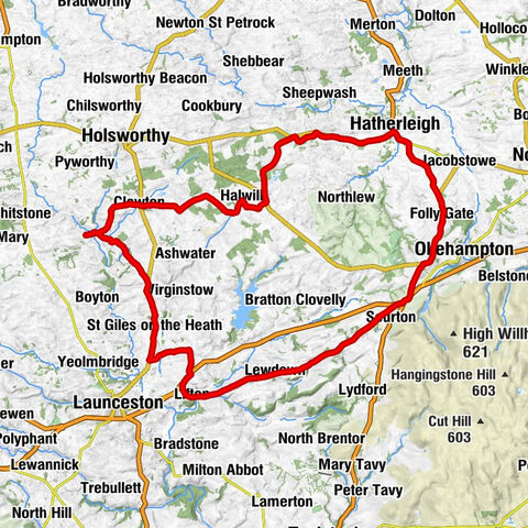 North Tamerton - Tetcott - Lana - Hatherleigh